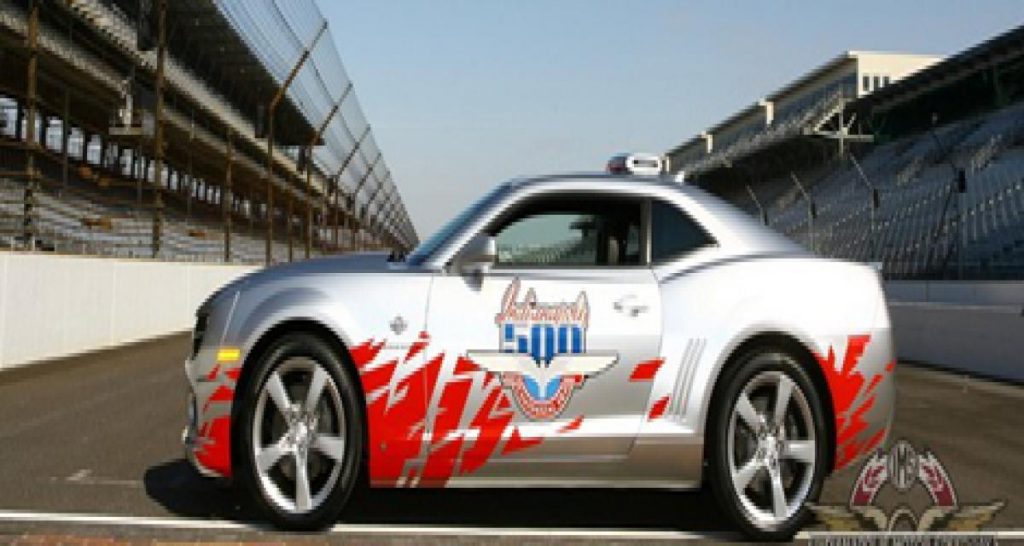 La Camaro devient pace-car des 500 miles d’Indianapolis