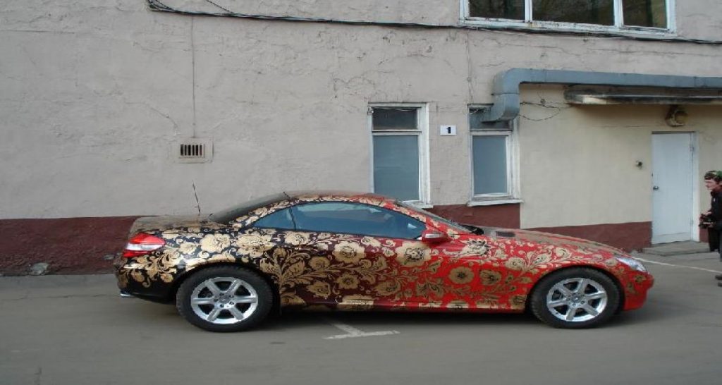 SLK à fleurs