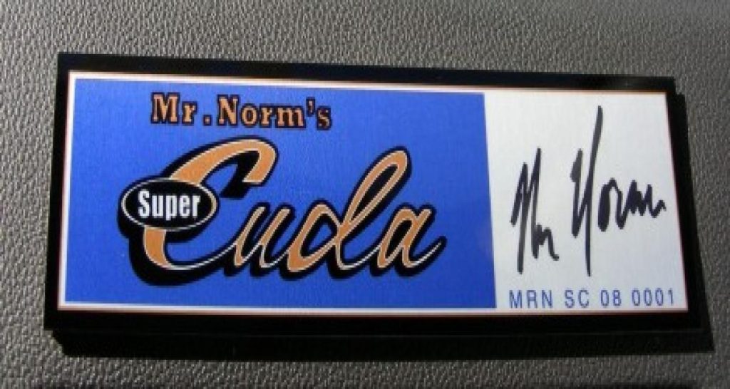 Dodge Challenger Super Cuda Mr Norm