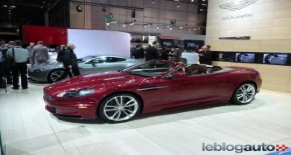 Genève 2009 Live : Aston Martin DBS Volante