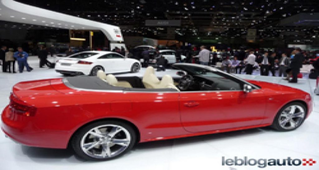 Genève 2009 Live : Audi S5 Cabrio