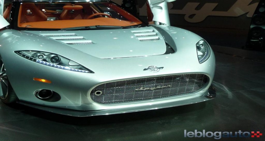Genève 2009 live : Spyker C8 Aileron