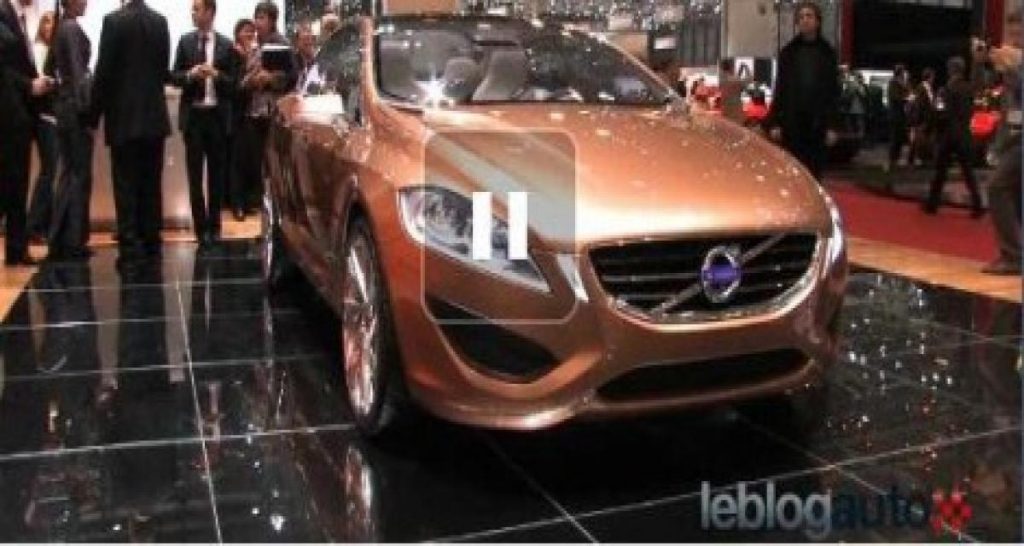 Genève 2009 Live : Volvo S60 Concept en vidéo