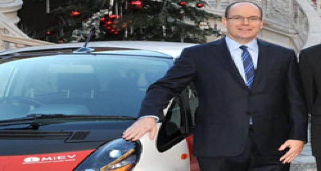 La Mitsubishi i MIEV (encore) à Monaco