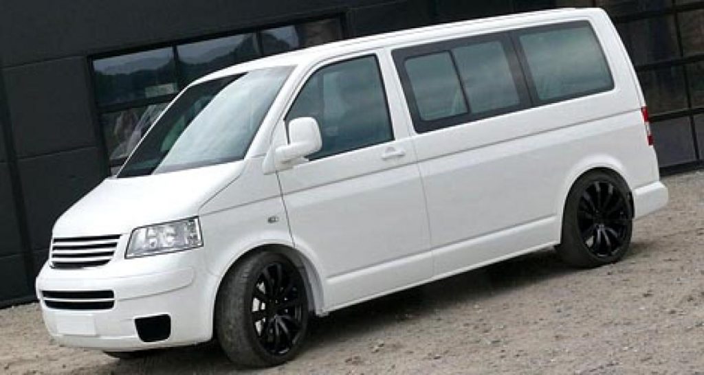 Mariage : VW Transporter et Porsche 996 GT2