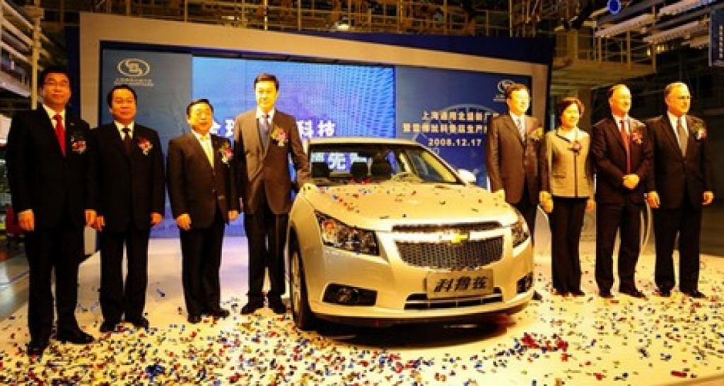 Chine: avalanche de chiffres chez GM