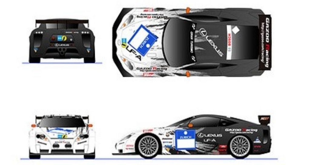 La Lexus LF-A de retour aux 24 heures du Nürburgring