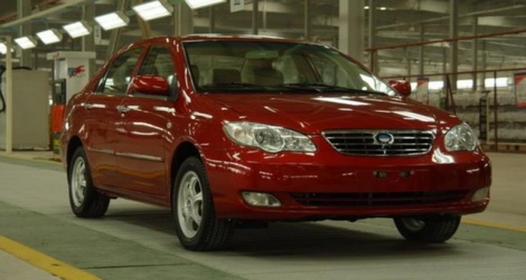 Byd F3: +143% en avril!