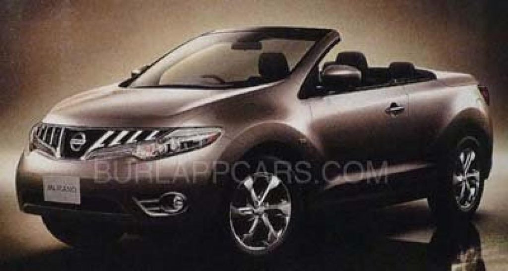 Le Nissan Murano Cabrio se dévoile