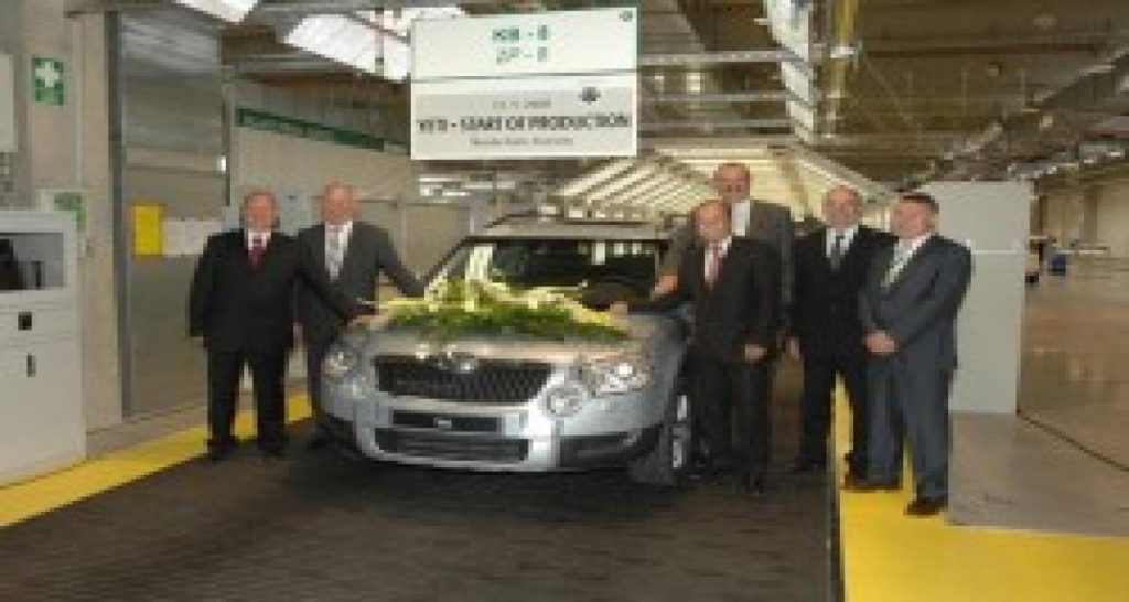 Skoda Yeti : la production a démarré