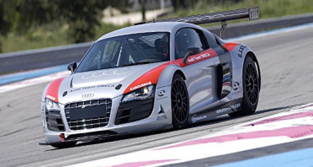 Une Audi R8 LMS en France avec Oreca