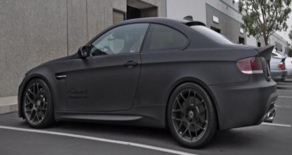 Mutation colorée pour cette BMW M3