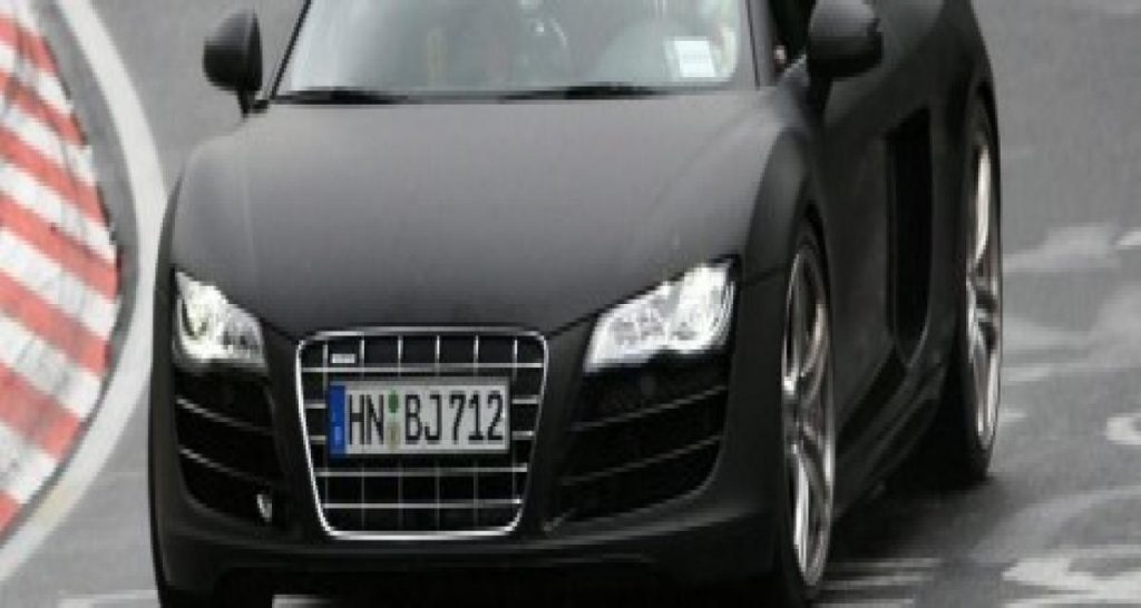 Spyshot : le retour de l’Audi R8 Spider