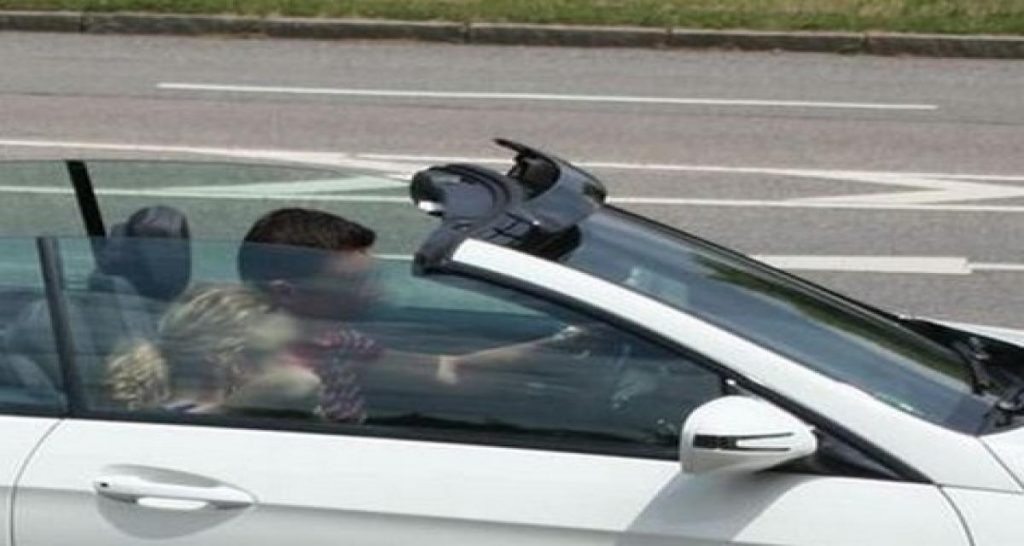 Spyshot Mercedes Classe-E cabriolet