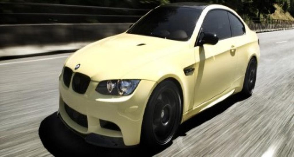La BMW M3 Dakar Yellow Project par IND
