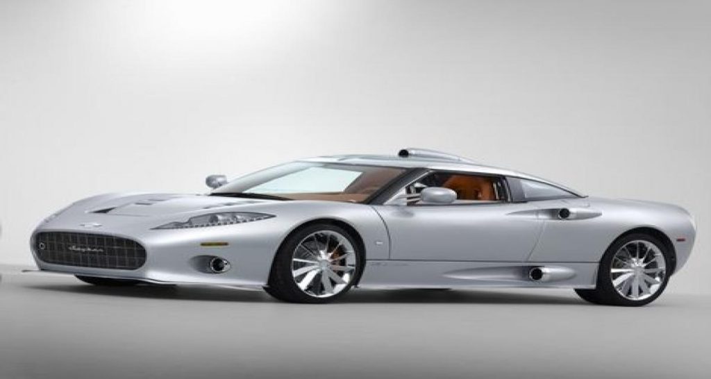 La Spyker C8 Aileron en piste en 2010