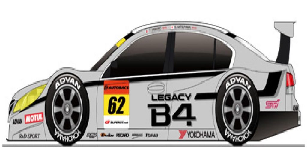 La Subaru Legacy B4 de Super GT prend forme