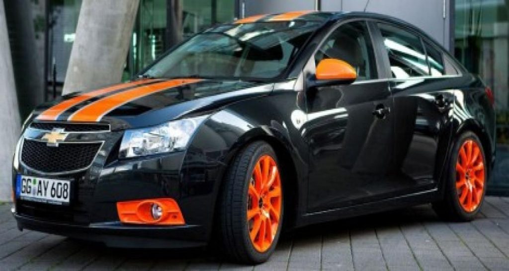 Une (presque) Chevrolet Cruze Bumblebee