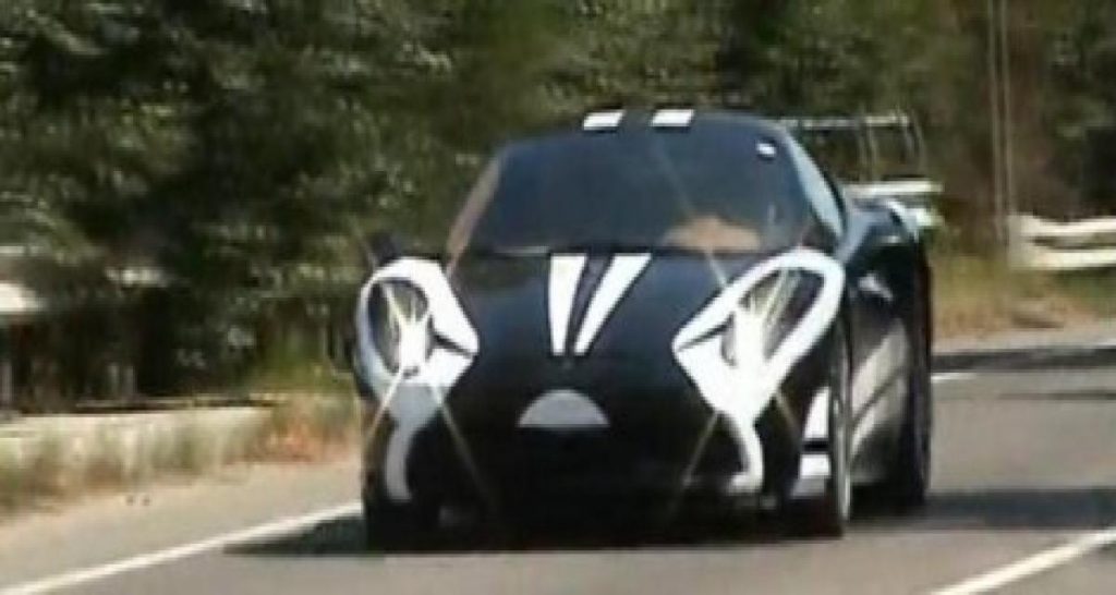 La Ferrari 458 Italia en action (enfin presque…)