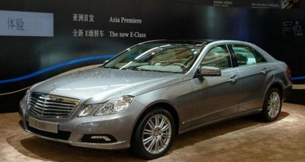 Mercedes en Chine: une Classe E dans l’ex-usine Chrysler