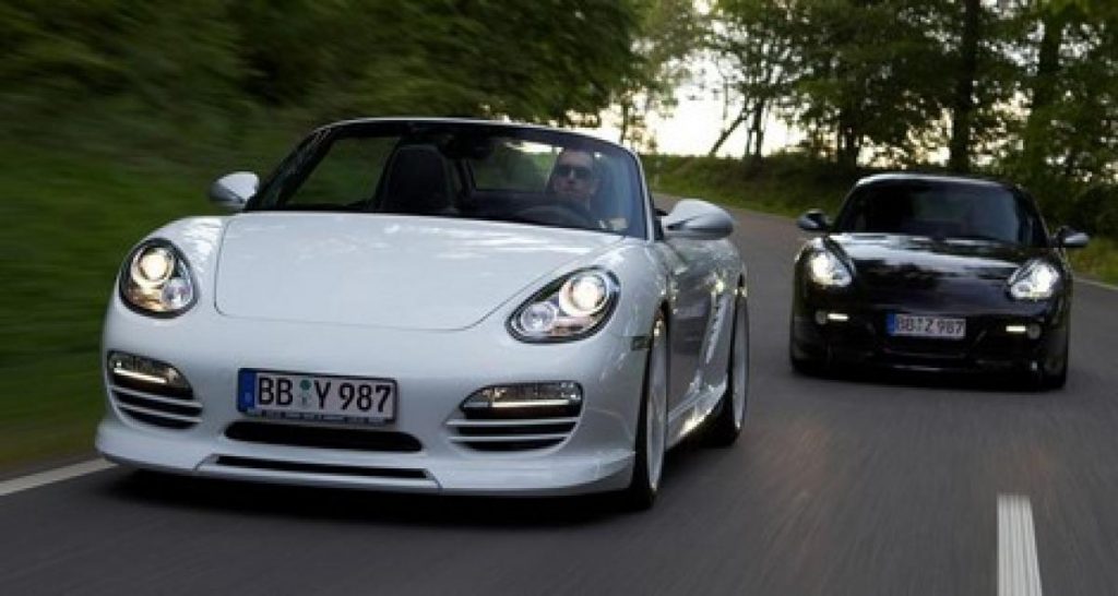 Porsche Cayman et Boxster reliftées par TechArt
