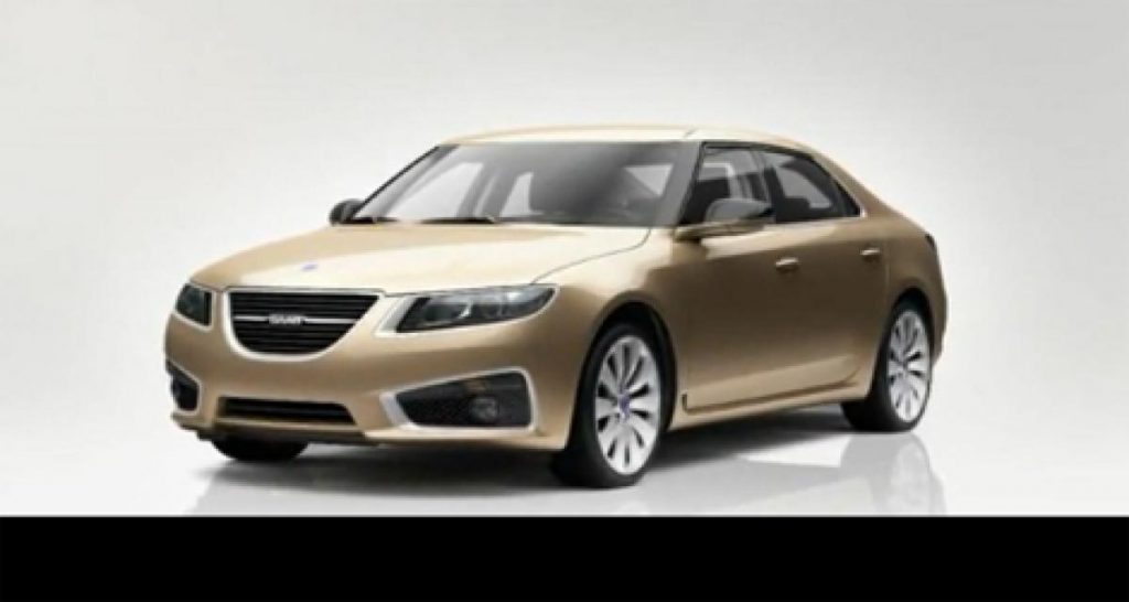 Première vidéo de la Saab 9-5