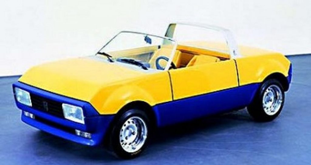 Tiroirs de l’insolite: Pininfarina Peugette