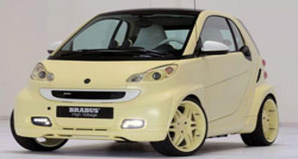 Brabus Fortwo ED High Voltage, Tesla Inside