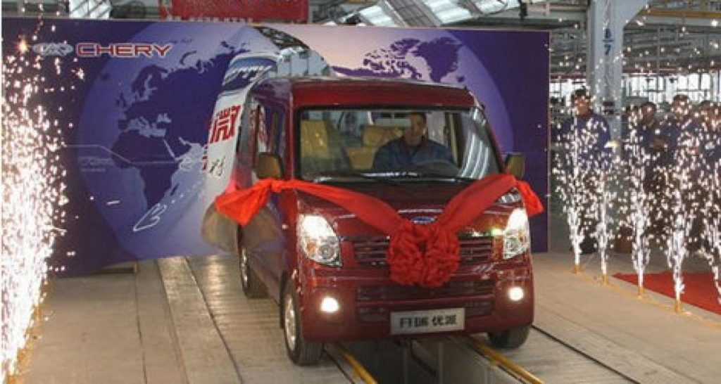 Chery veut construire une usine pour ses utilitaires