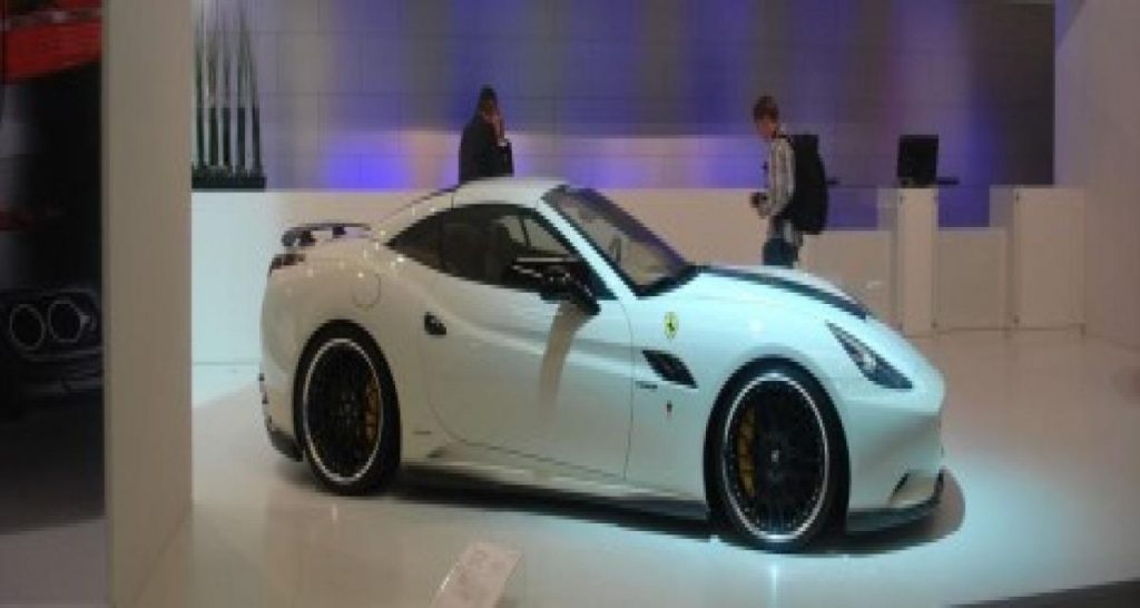 Francfort 2009 live : Ferrari California par Hamann