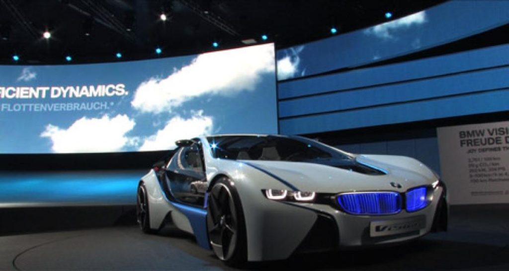 Francfort 2009 vidéo live : BMW Vision EfficientDynamics