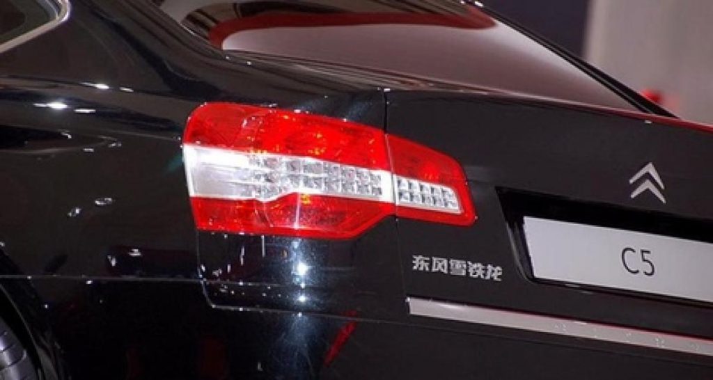 La Citroën C5 chinoise est prête