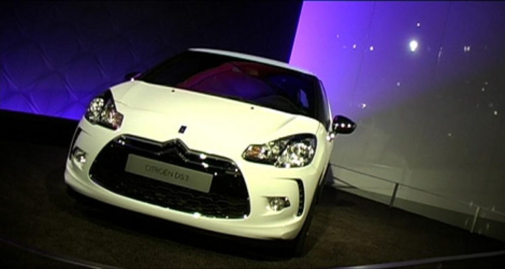 La Citroën DS3 se dévoile en avant-première à Nice