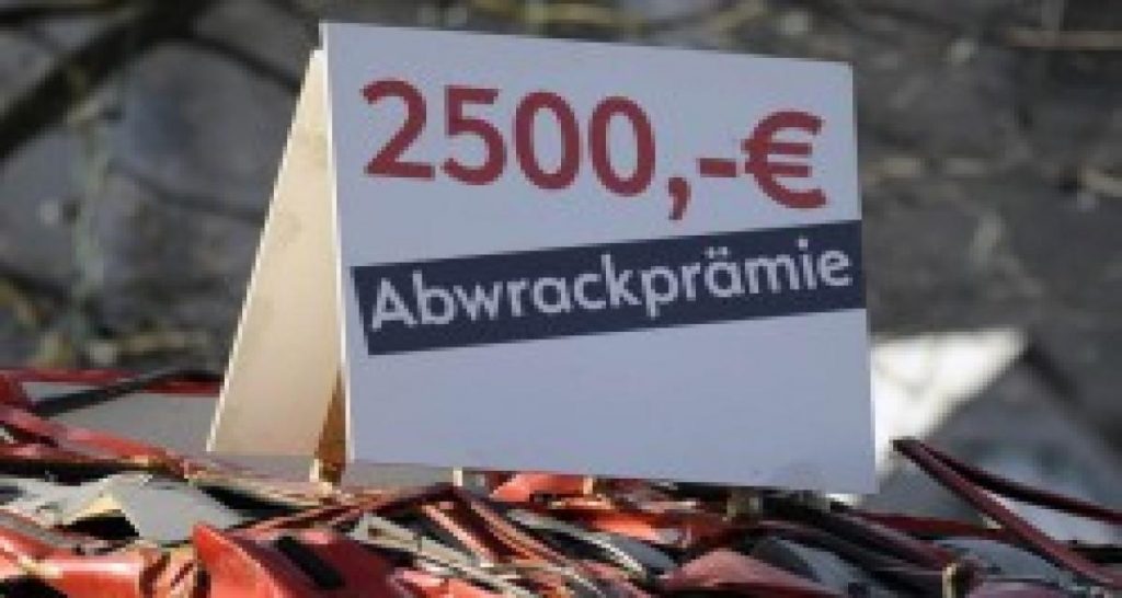 Prime à la casse en Allemagne : Es ist vertig !