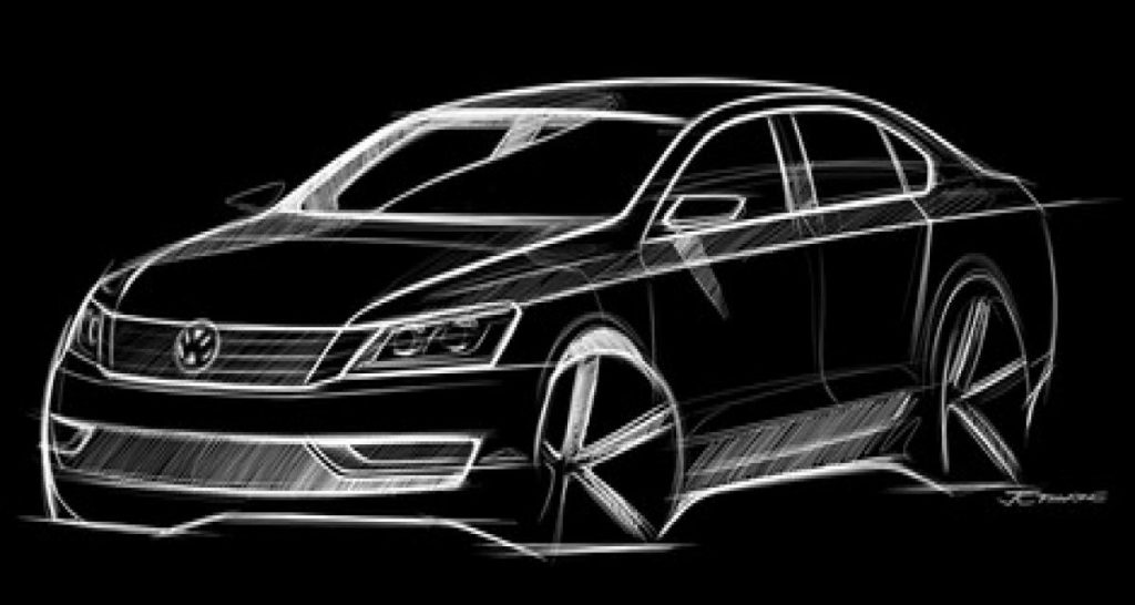 Nouveau croquis pour la Volkswagen NMS