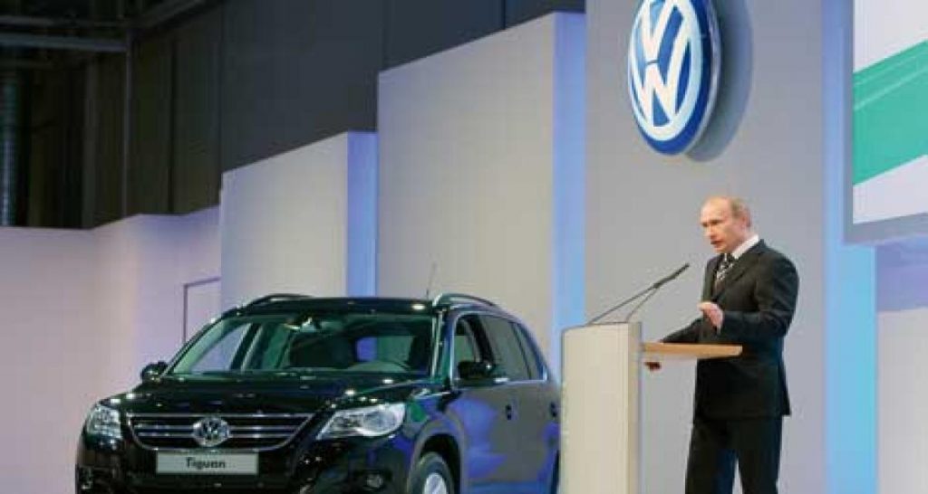 Plein régime chez Volkswagen à Kaluga