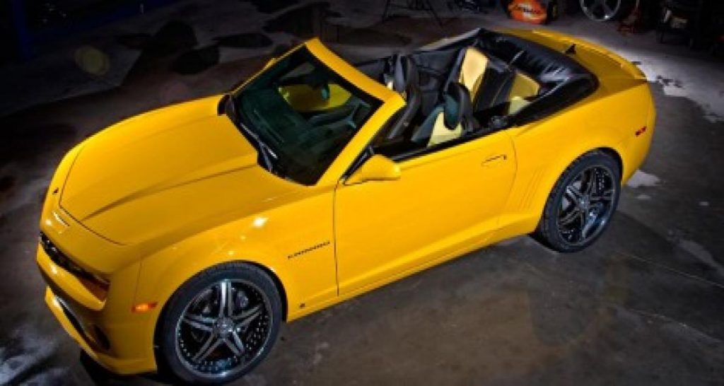 SEMA Show 2009 : Chevrolet Camaro Cabrio par Drop Top Customs
