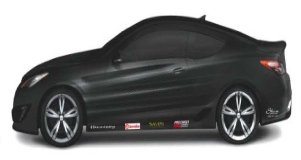 SEMA Show 2009 : Hyundai Genesis Coupé par Hennessey