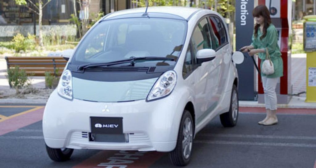 Une Mitsubishi électrique en France fin 2010