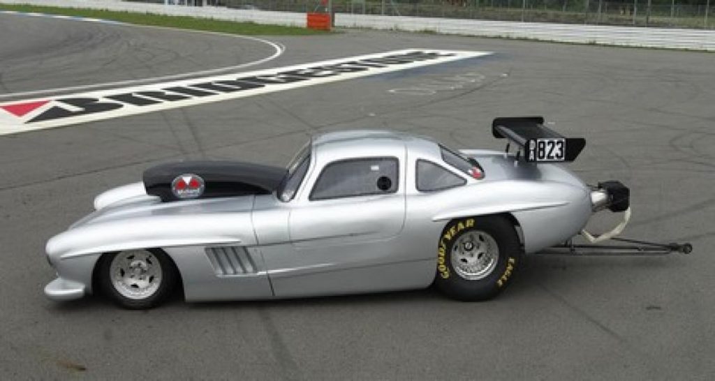 Essen Motorshow 2009: Mercedes 300 SL « Dragstar »