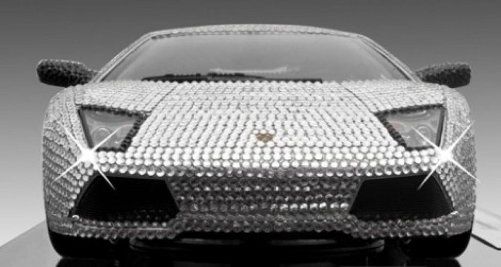 Lamborghini Murcielago LP640 Swarovski au 1/18e par Maisto