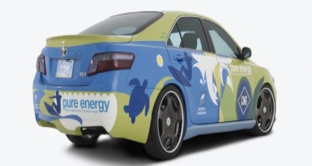SEMA Show 2009 : Toyota Surfrider Camry Hybrid CNG