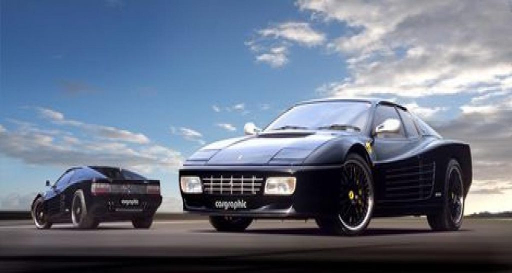 Tuning vintage : Cargraphic chausse la Ferrari 512TR