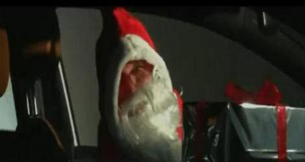 En quoi le Père Noël est-il descendu du ciel ?