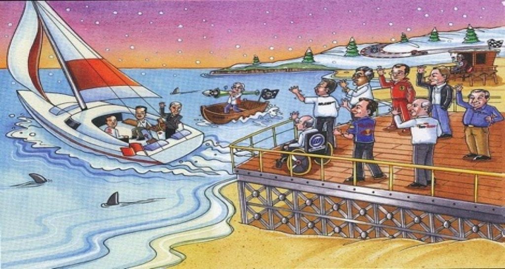 La carte de Noël 2009 de Bernie