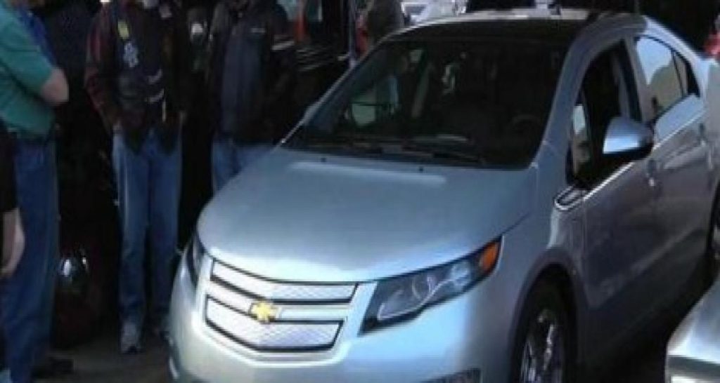 La Chevrolet Volt s’offre un bain de foule