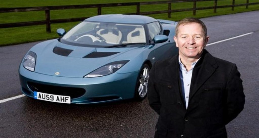 Martin Brundle chez Lotus