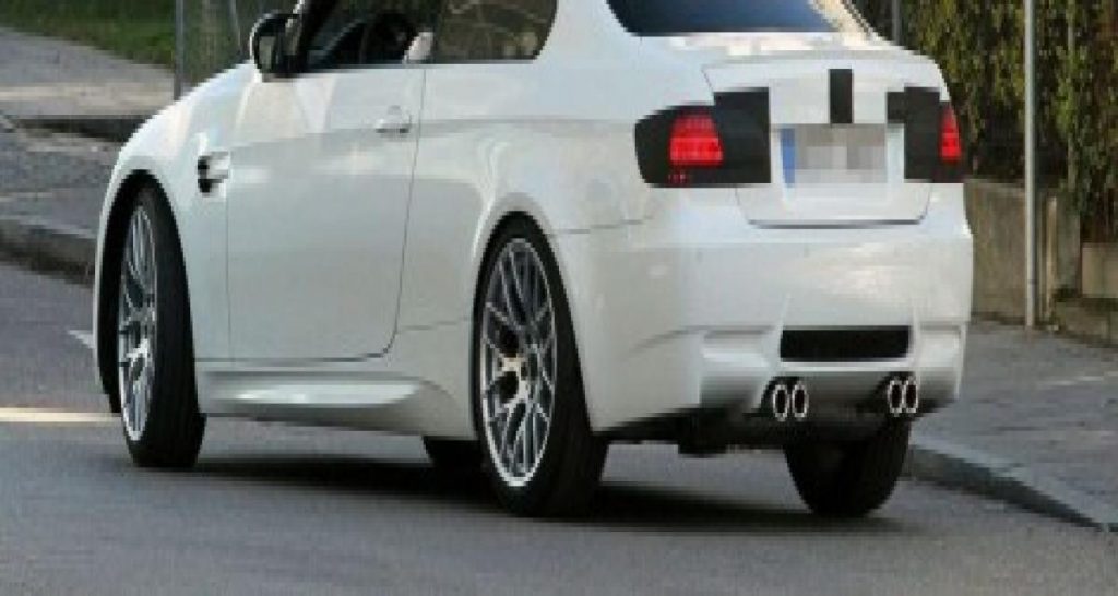 Spyshot : minime restylage pour la BMW M3