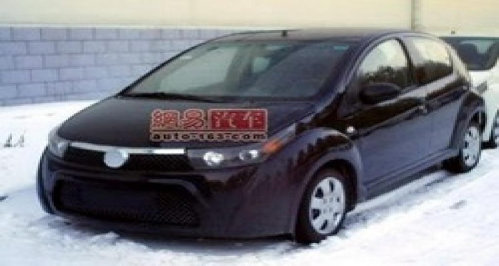 Spyshots: Byd F0 restylée