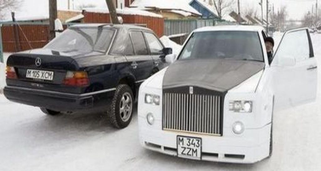 Insolite : la Mercedes Phantom au Kazakhstan